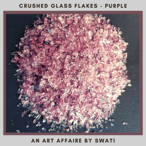 Crushed Glass Stone Flakes