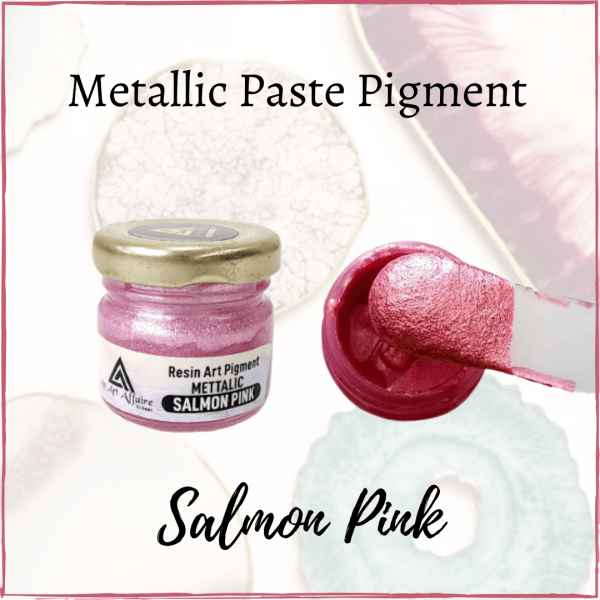 Metallic Paste Pigment Salmon Pink
