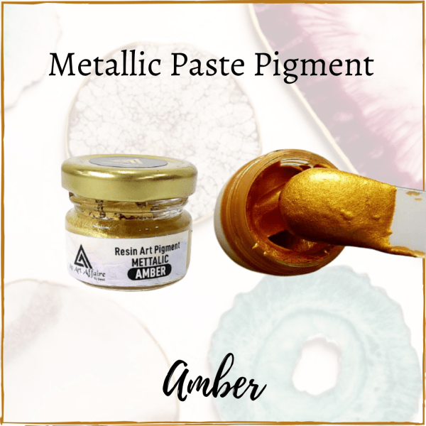 Metallic Paste Pigment Amber