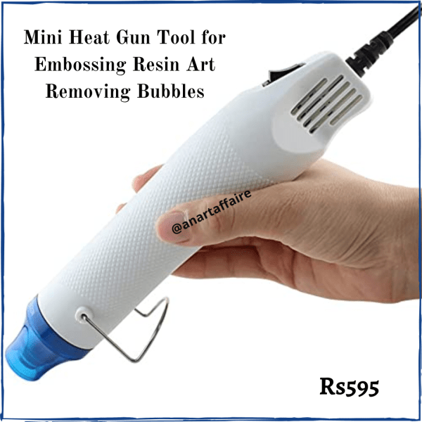 Mini Heat Gun Tool for Embossing Resin Art Removing Bubbles