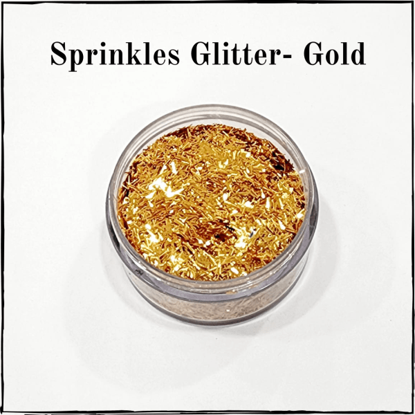 Sprinkles Glitter- Gold