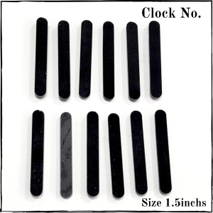Clock Number Black