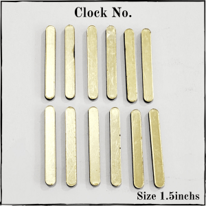 Clock Number Gold
