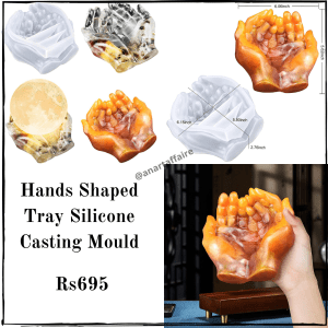 Hands Shaped Tray Silicone Casting Mould