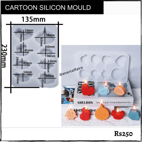 Cartoon pop socket Mold
