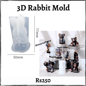 3D Rabbit Mold