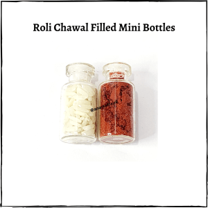 Roli Chawal Filled Mini Bottles