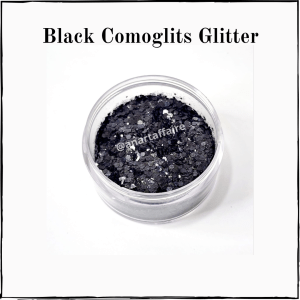 Black Comoglits Glitter